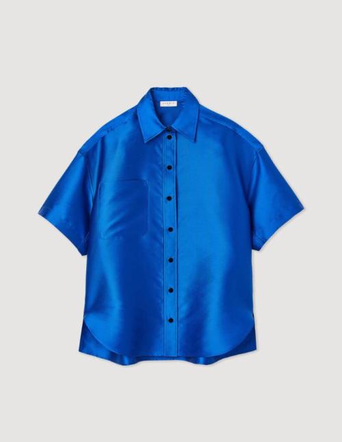 June Satin Oversized Shirt