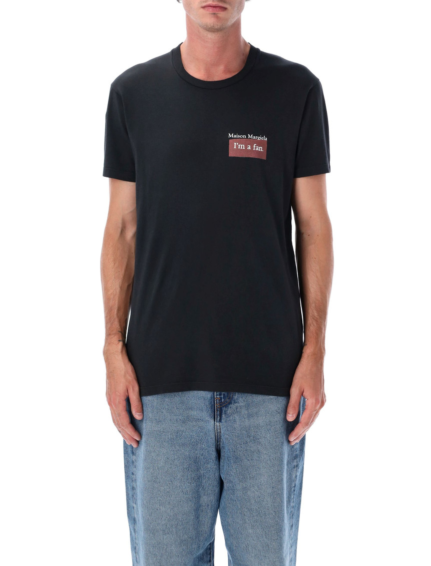 Grey Crewneck Logo T-Shirt