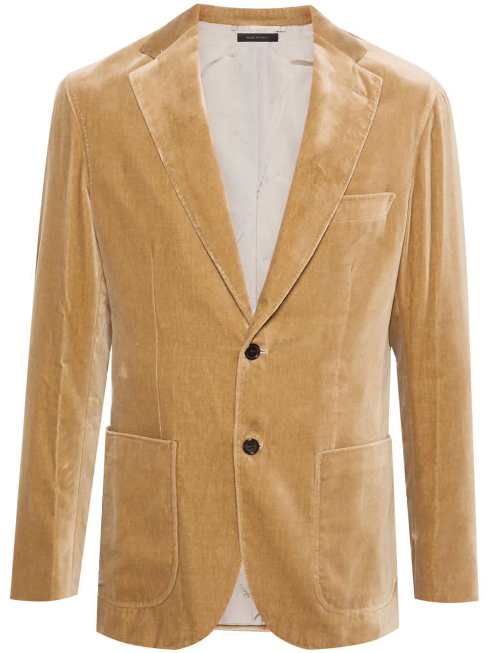 Soffio single-breasted blazer - Neutrals