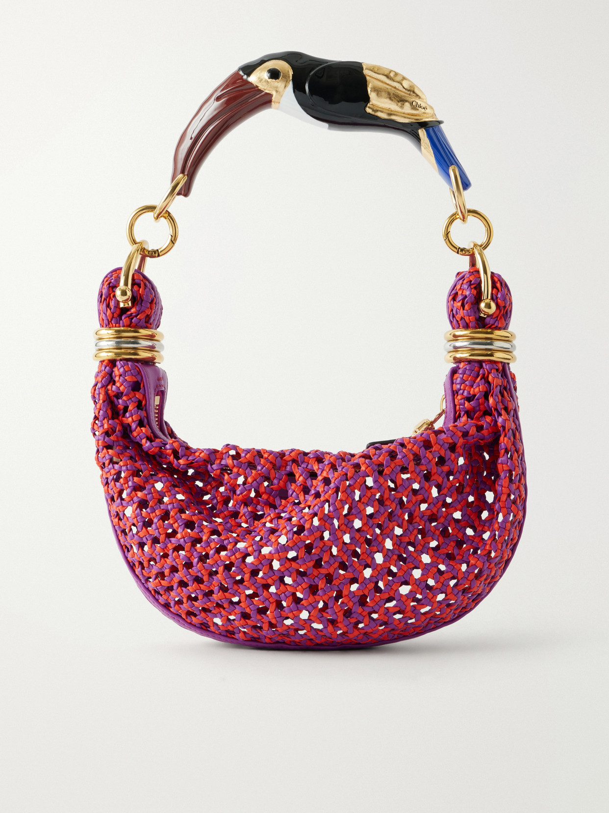 Toucan Bracelet Shoulder Bag - Pink