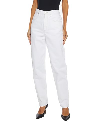 Woman Denim pants White