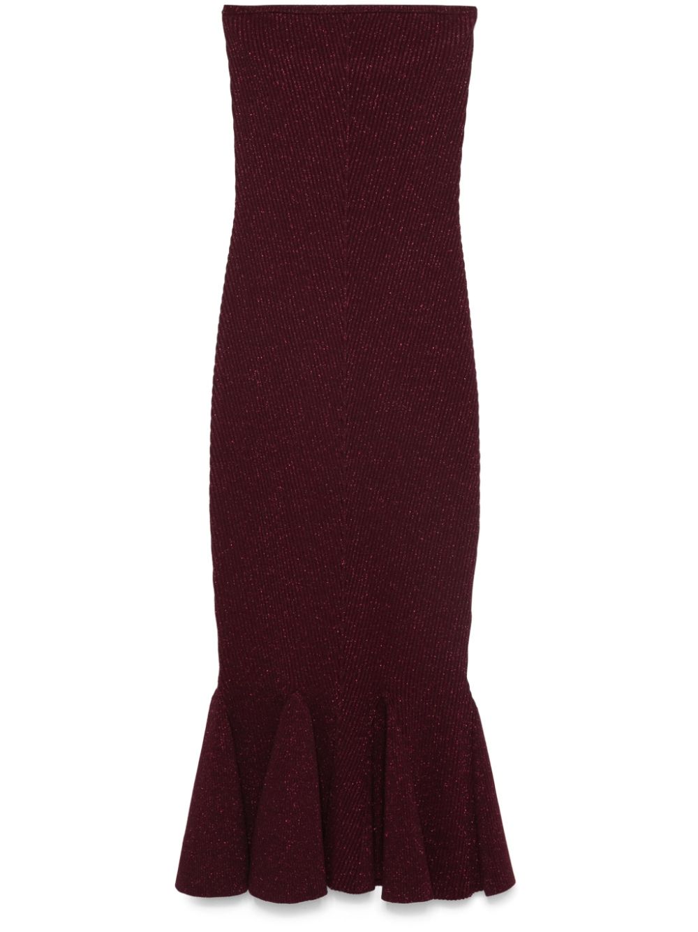 Blerina midi dress - Red