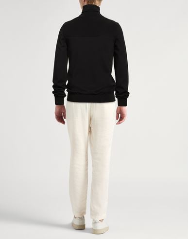 Man Turtleneck Black Size 38 Virgin Wool