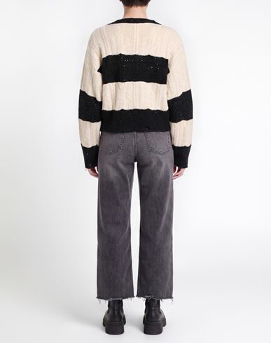 Le Volière Woman Sweater Black Size M/L Acrylic, Viscose, Wool, Alpaca wool, Polyester