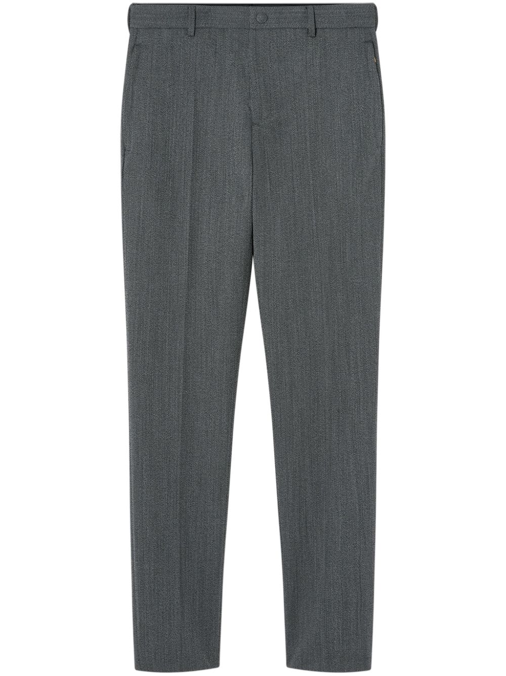 Wool tailored trousers - Grey