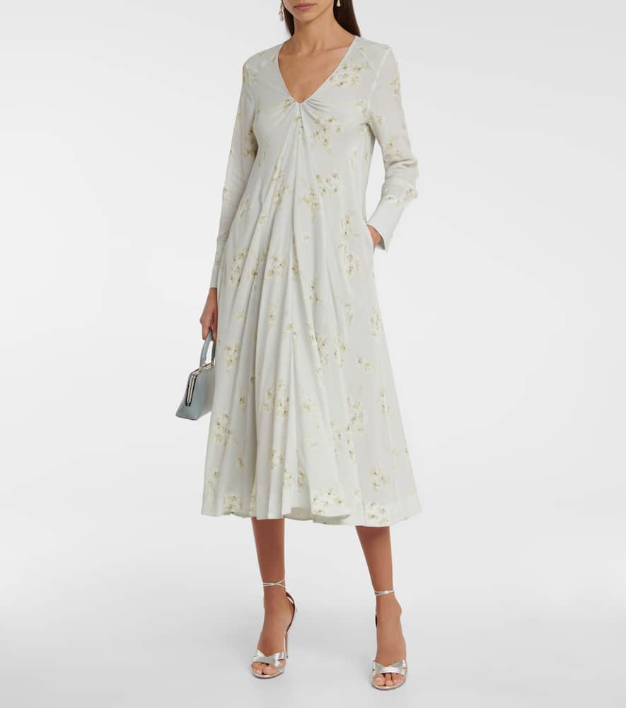 Dorothee Schumacher Pastel Dreams floral midi dress