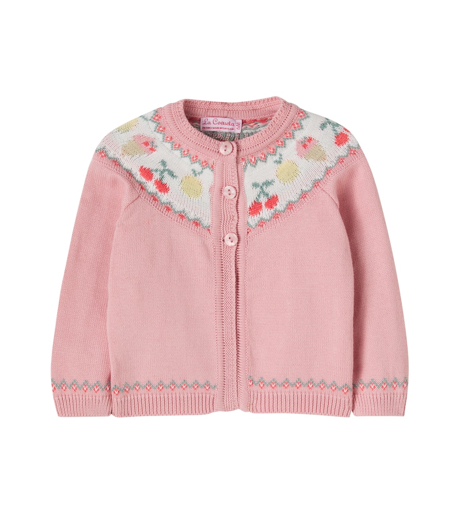 Baby Helado cotton cardigan