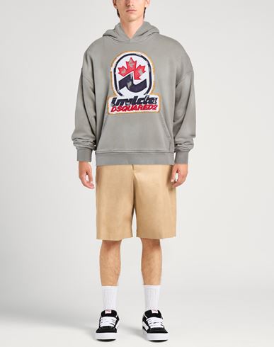 Man Sweatshirt Grey Size M Cotton