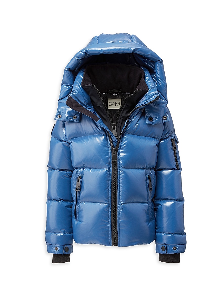 Little Boy's & Boy's Glacier Down Puffer Jacket - Ocean