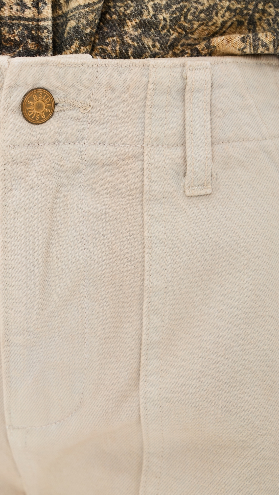 Roma Shorts Chalk Overdye