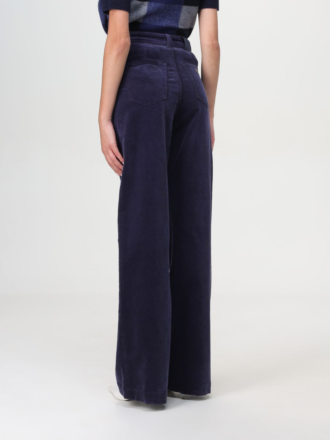 Pants Woman color Blue