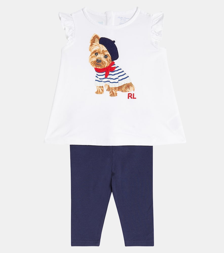Polo Ralph Lauren Kids Baby top and pants set