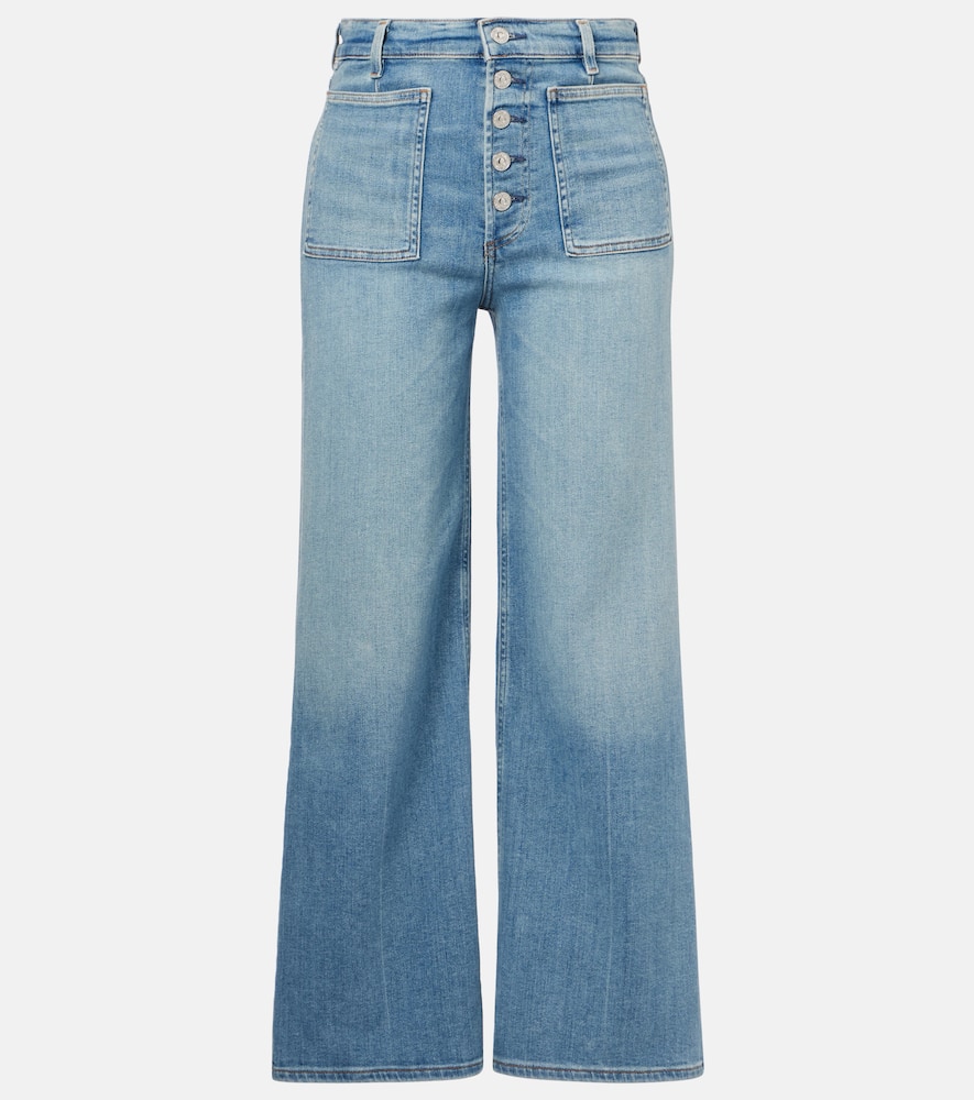 Lyra Patch Pocket flared jeans