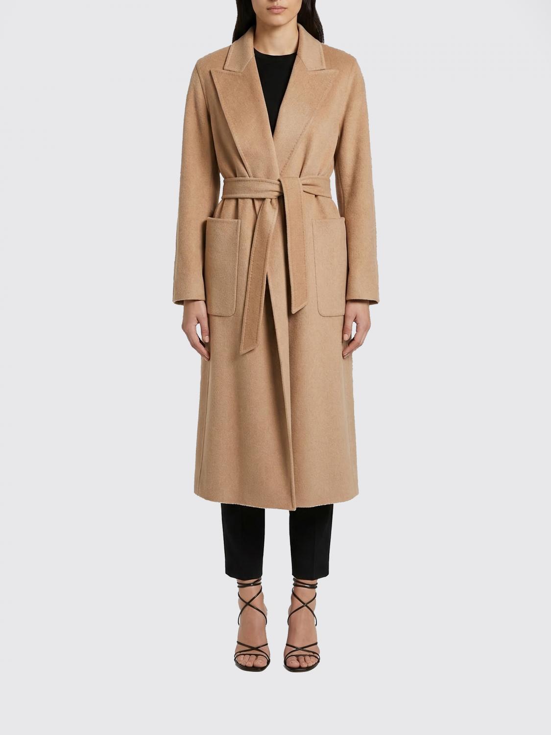Coat Woman color Brown