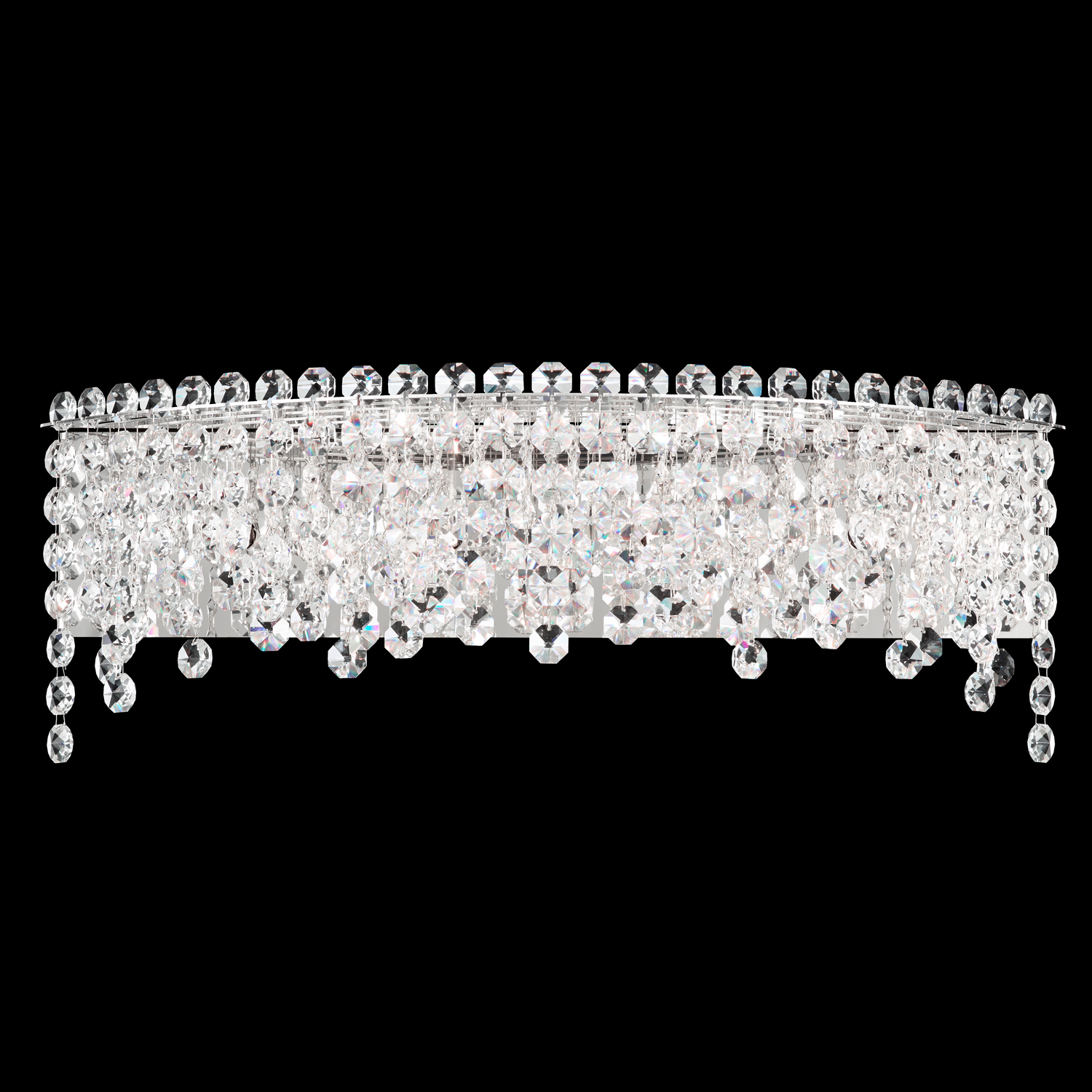 Chantant 4-Light Bathroom Vanity Light in Stainless Stee
