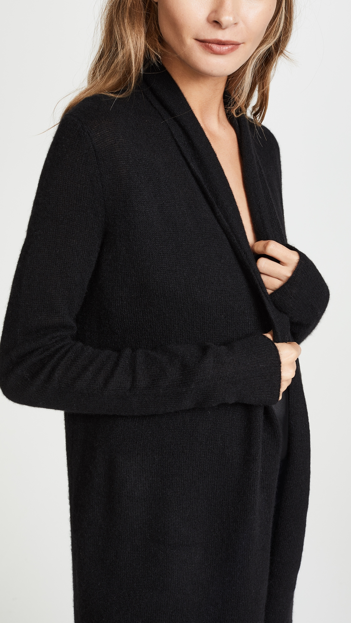 Essential Trapeze Robe Black