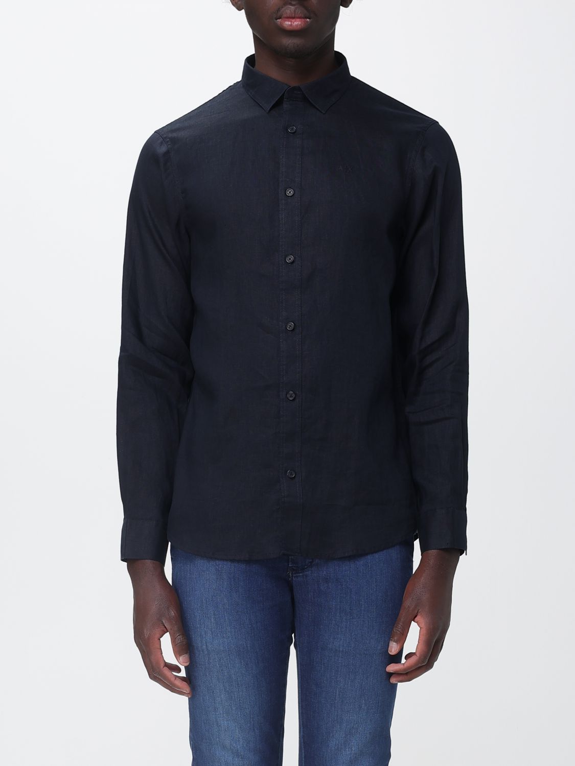 Shirt Men color Navy