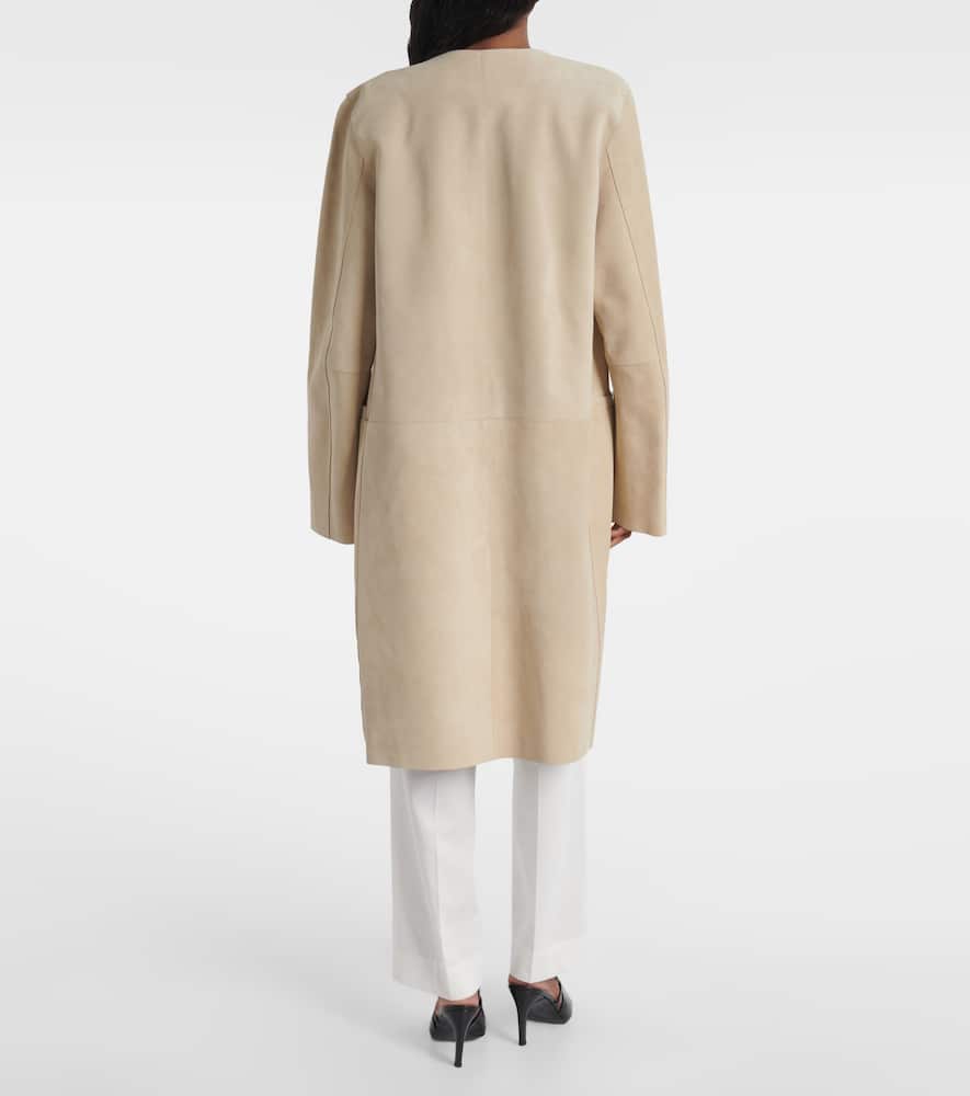 Suede coat