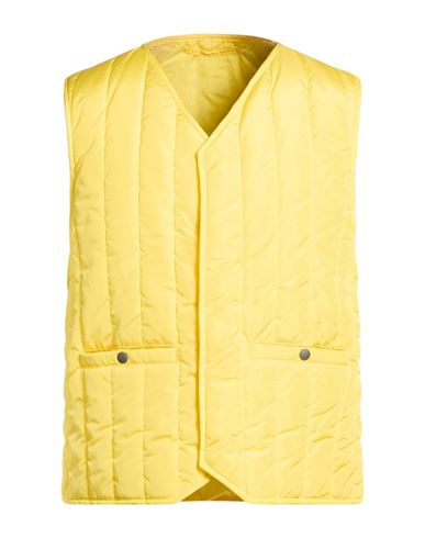 By Slowear Man Vest Yellow Size 44 Polyamide