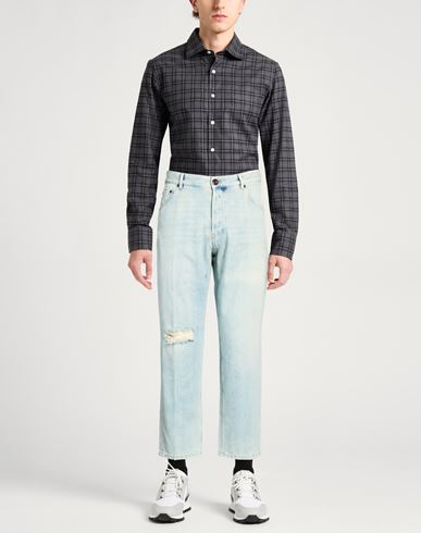 Man Jeans Blue Size 34 Cotton