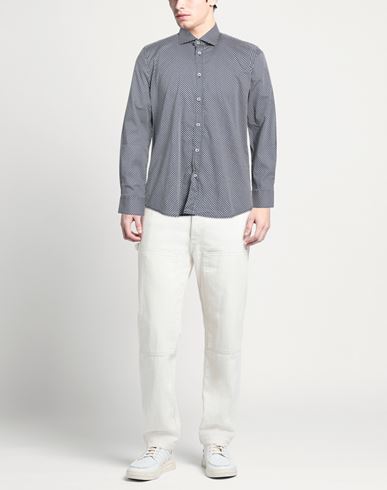 Man Shirt Blue Size 15 ½ Cotton, Elastane