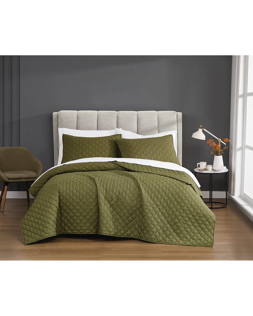Cannon Solid Percale Quilt Set