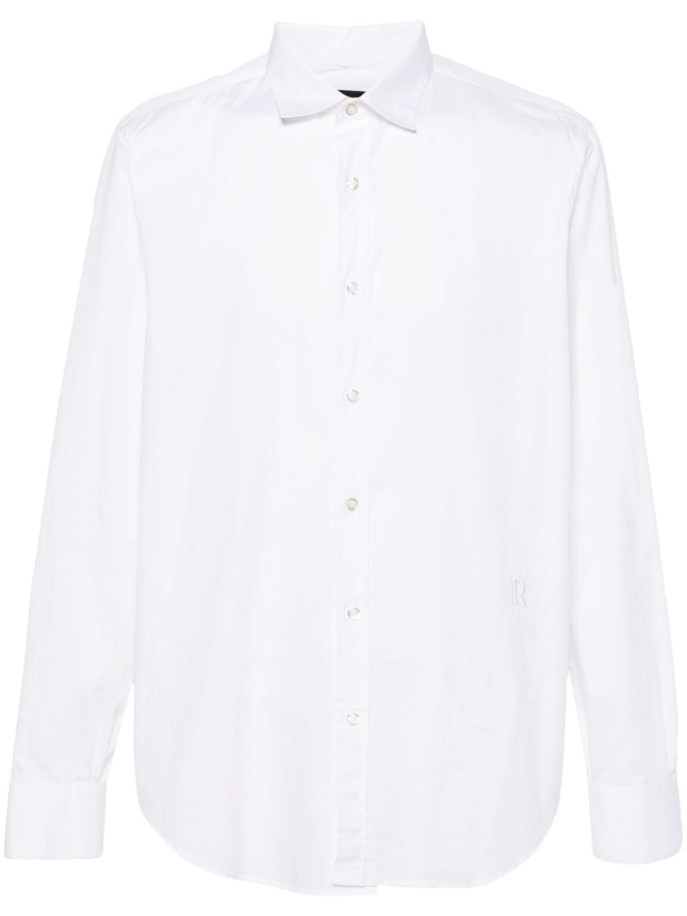 Poplin cotton shirt - White
