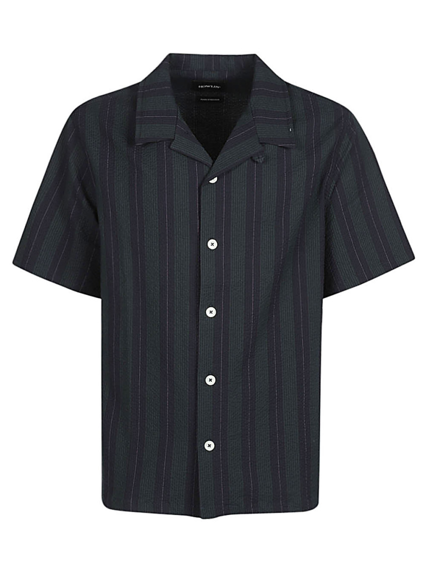 Navy Blue Stripe Shirt