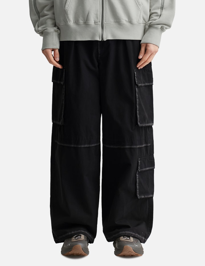 Worn Seam Cargo Pants