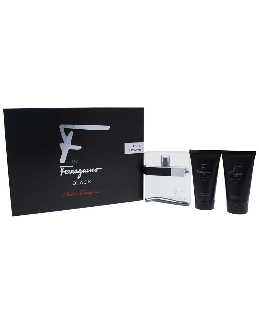 Men's F Black 3pc Gift Set