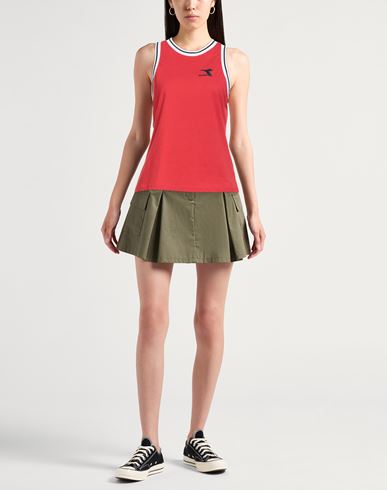Woman Tank top Red Size XS Cotton