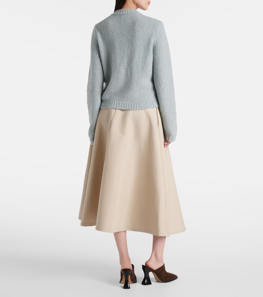 Cashmere-blend cardigan