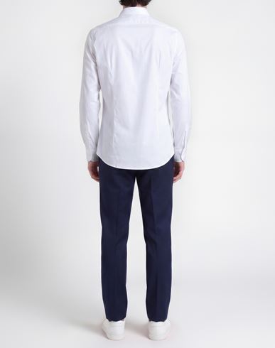 Man Shirt White Size S Cotton, Polyamide, Elastane