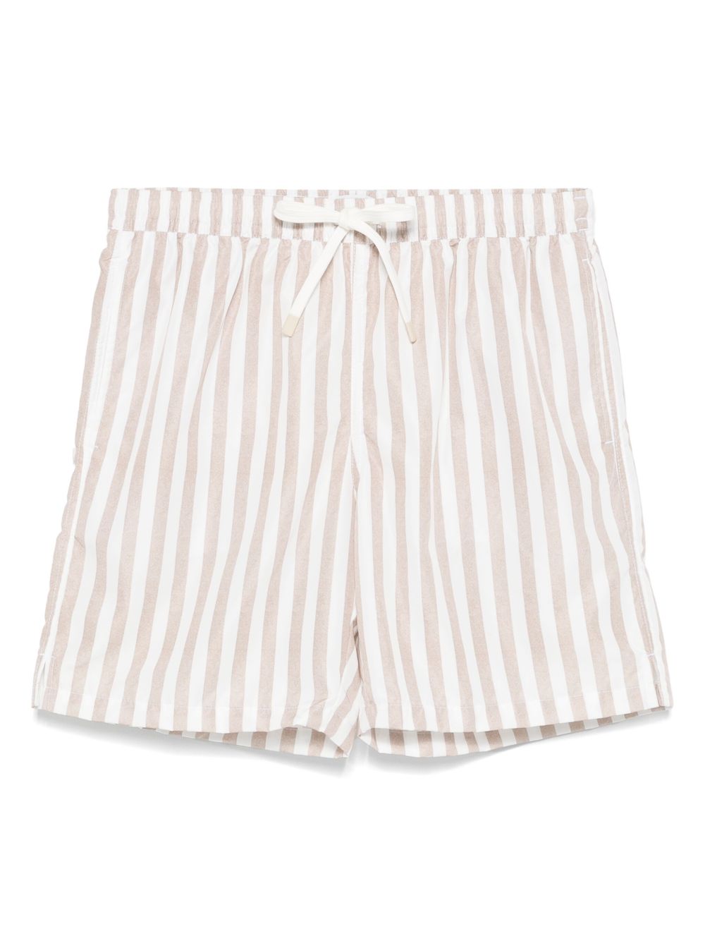 Striped swim shorts - Grey