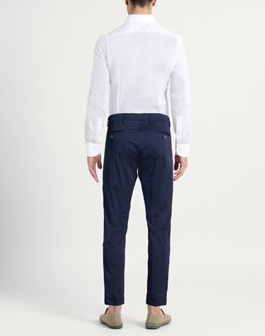 Man Pants Blue Size 28 Cotton, Elastane