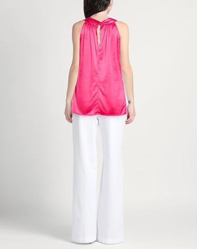 Woman Top Fuchsia Size 10 Polyester