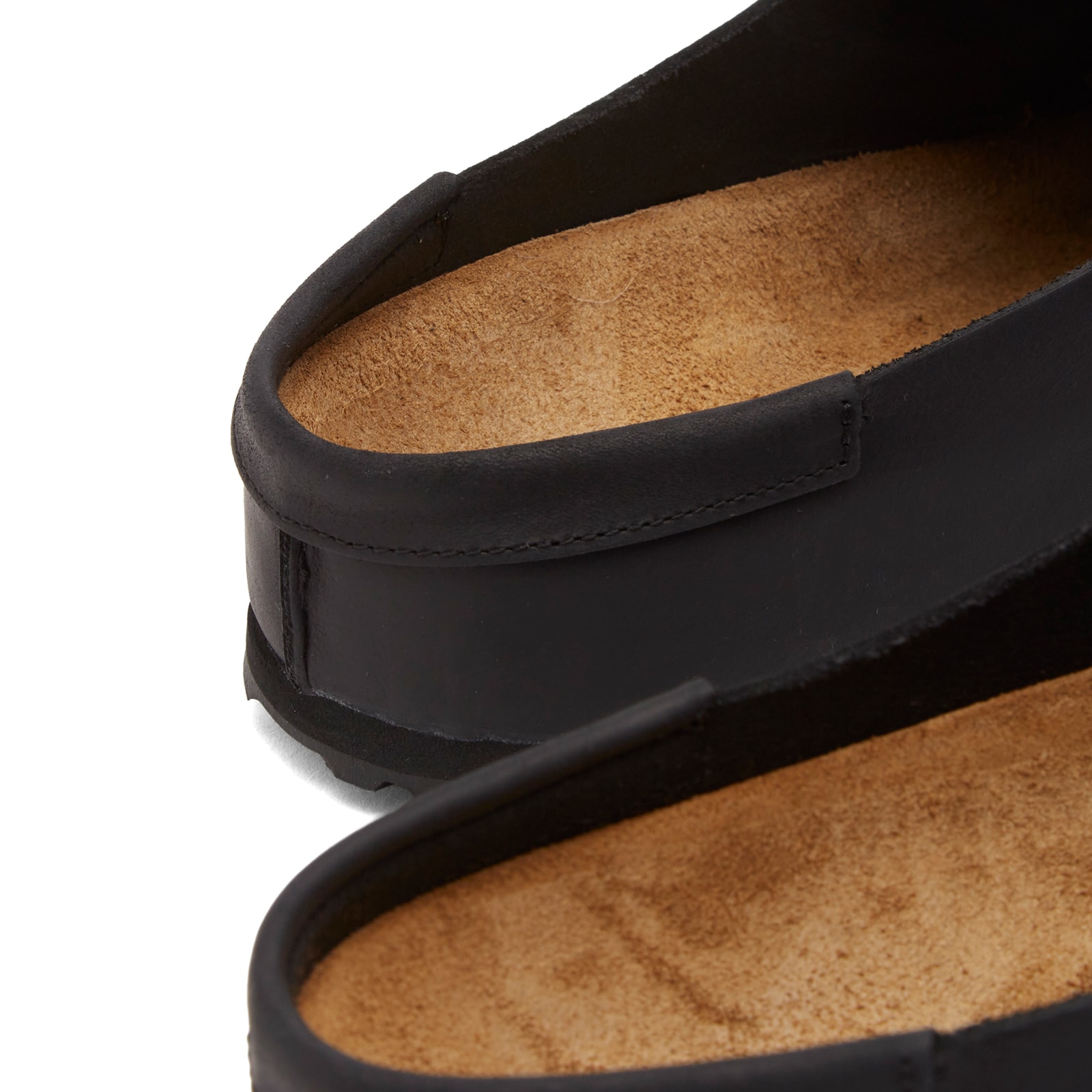 Birkenstock Men's Naples in Black Oiled Leather