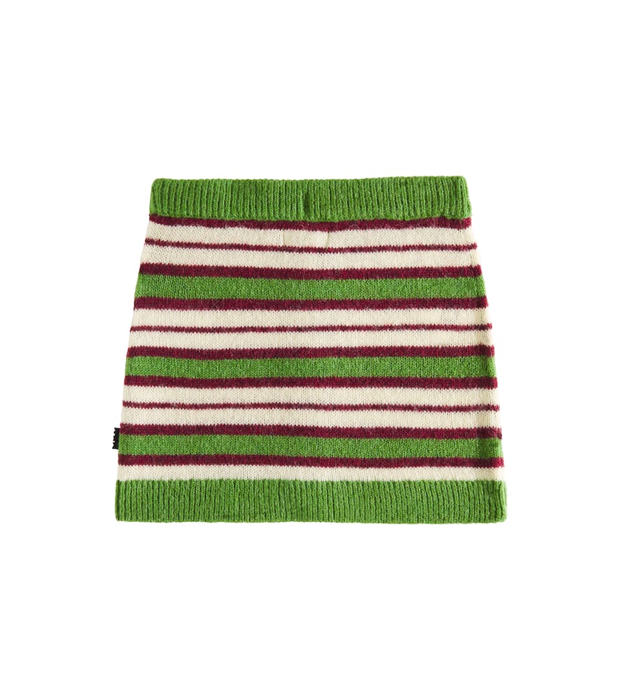 Molo Geraldine striped wool-blend cardigan