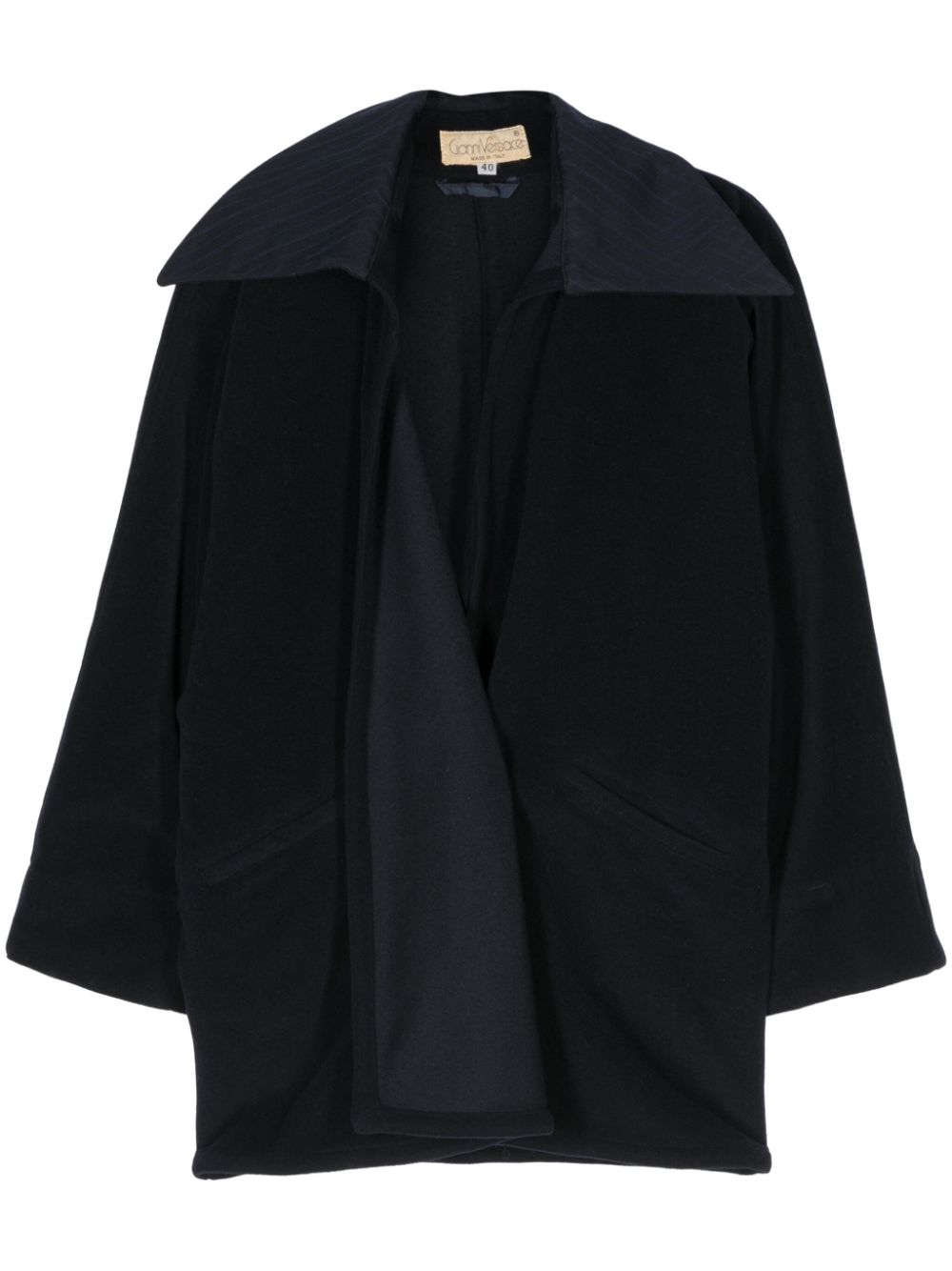 1970s wool coat - Blue