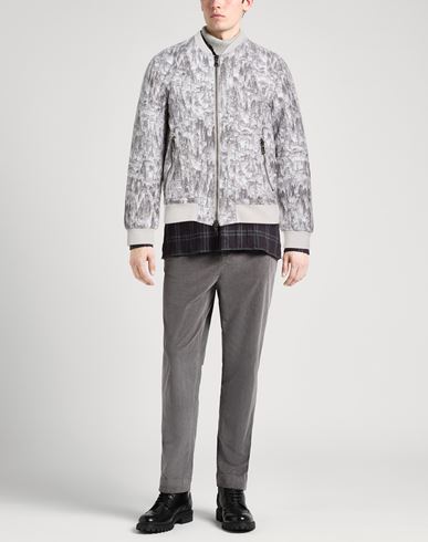 Man Jacket Grey Size 36 Cotton
