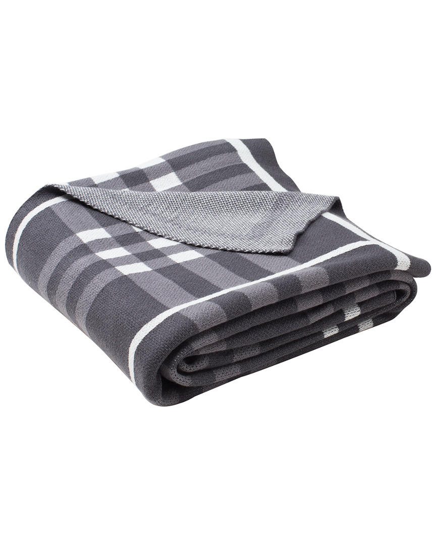 Unity Gingham Knit Throw
