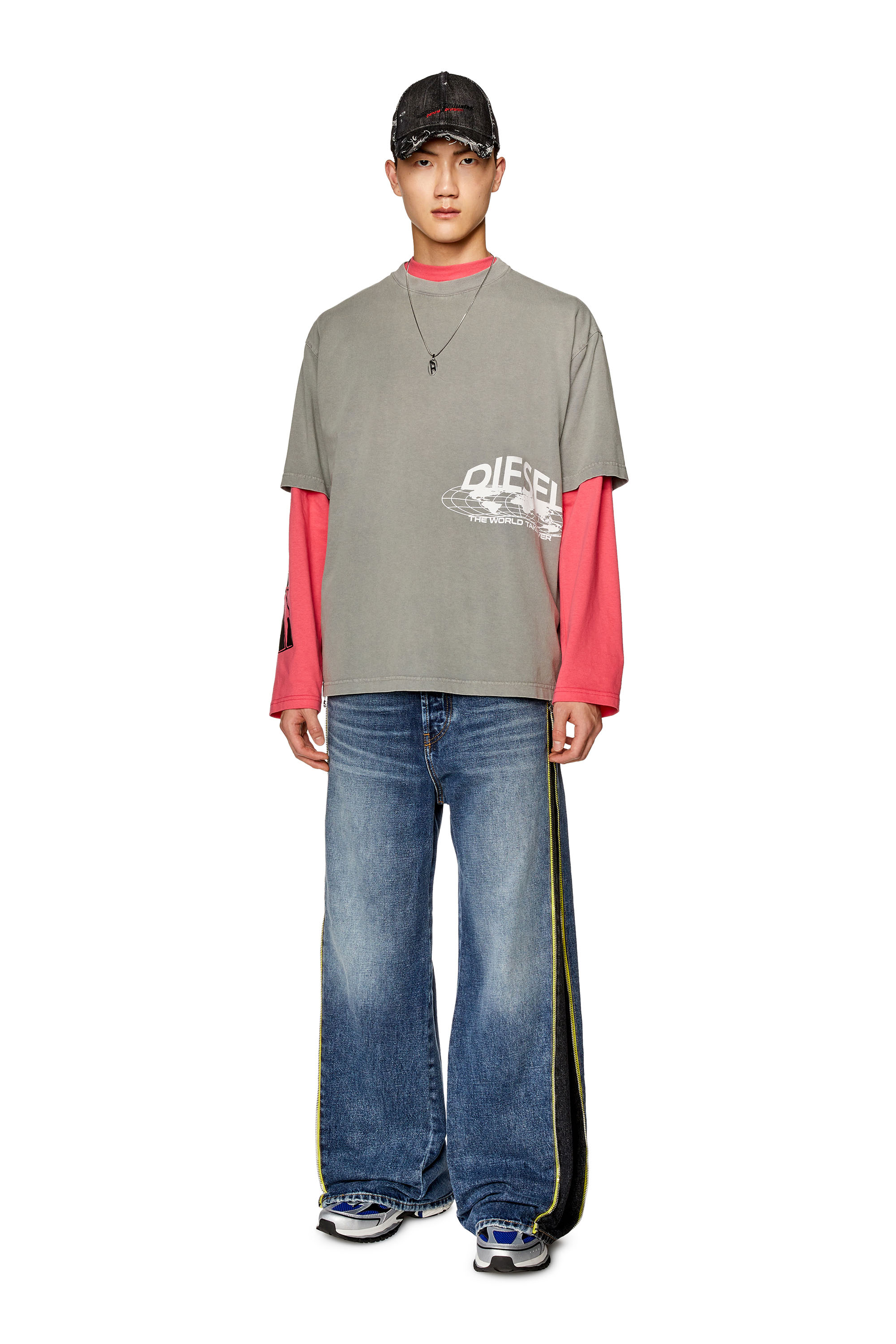 Straight Jeans - D-Rise - Jeans - Man - Blue