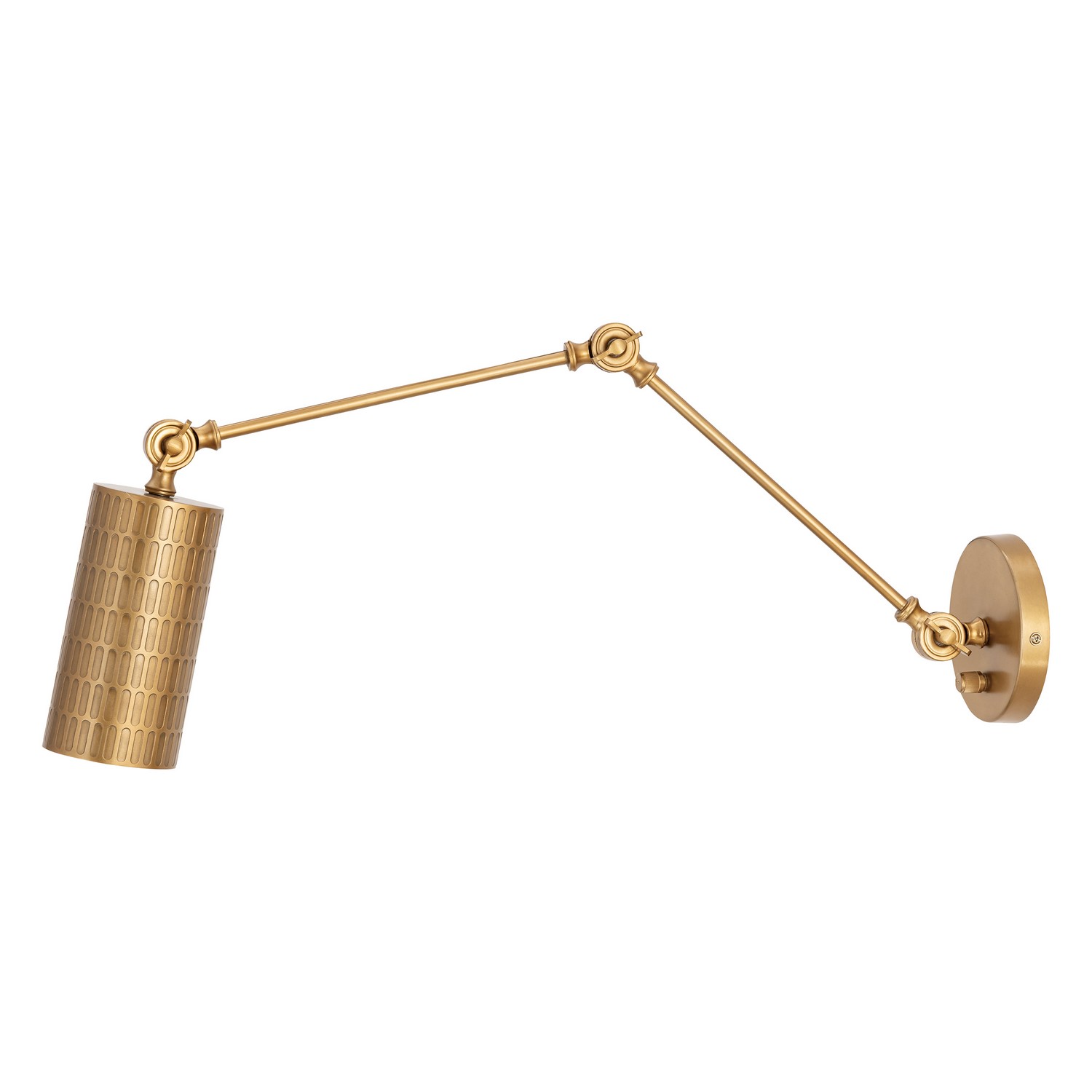 Weathered Brass Wall Sconce from the Shaka Collection