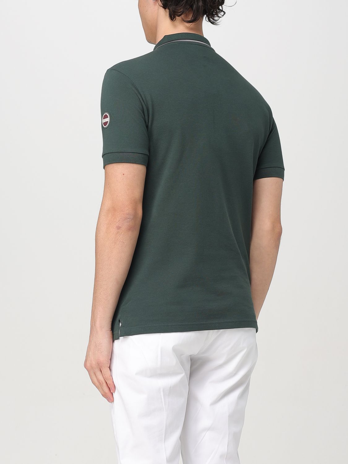 Polo Shirt Men color Green