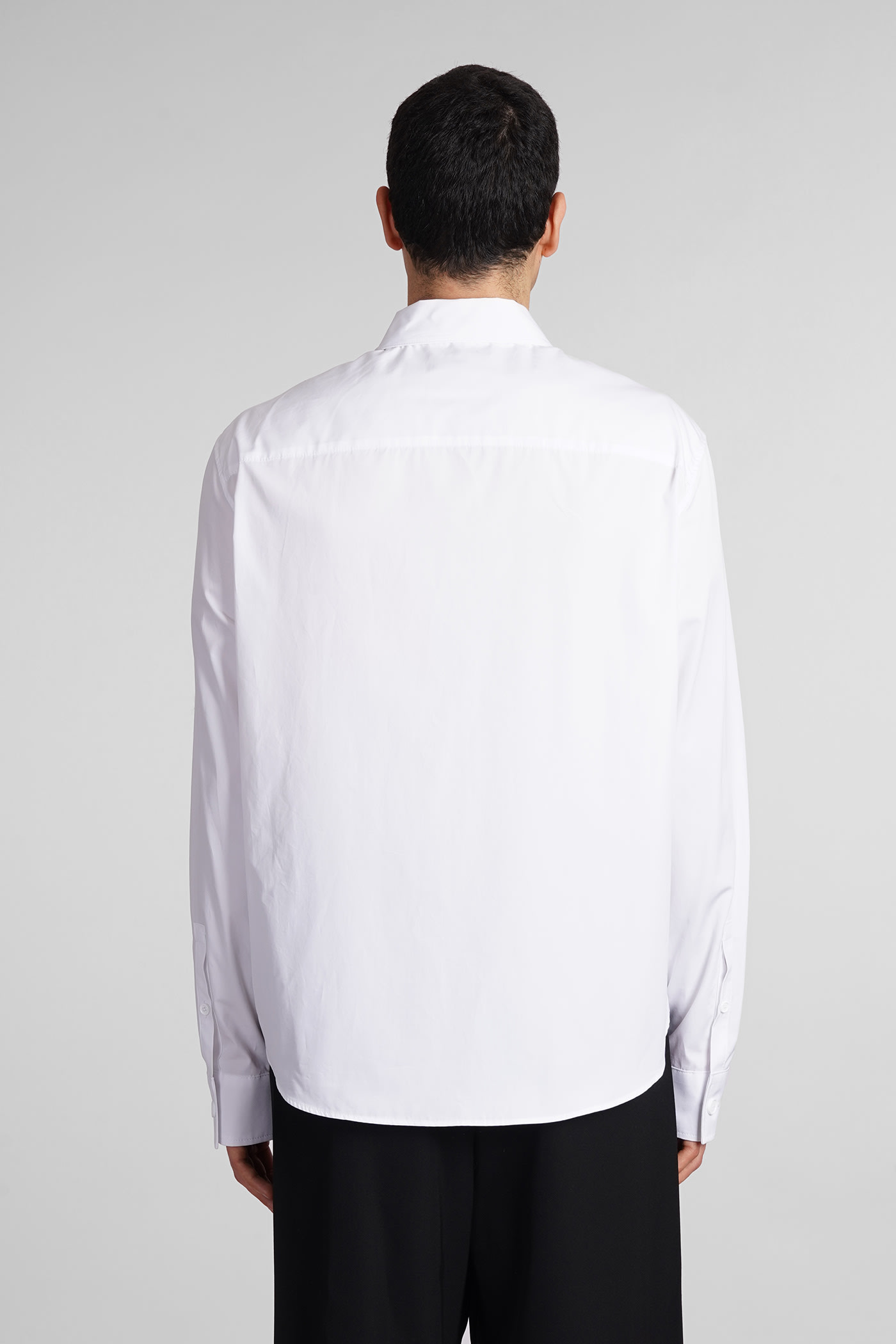 Shirt In White Cotton