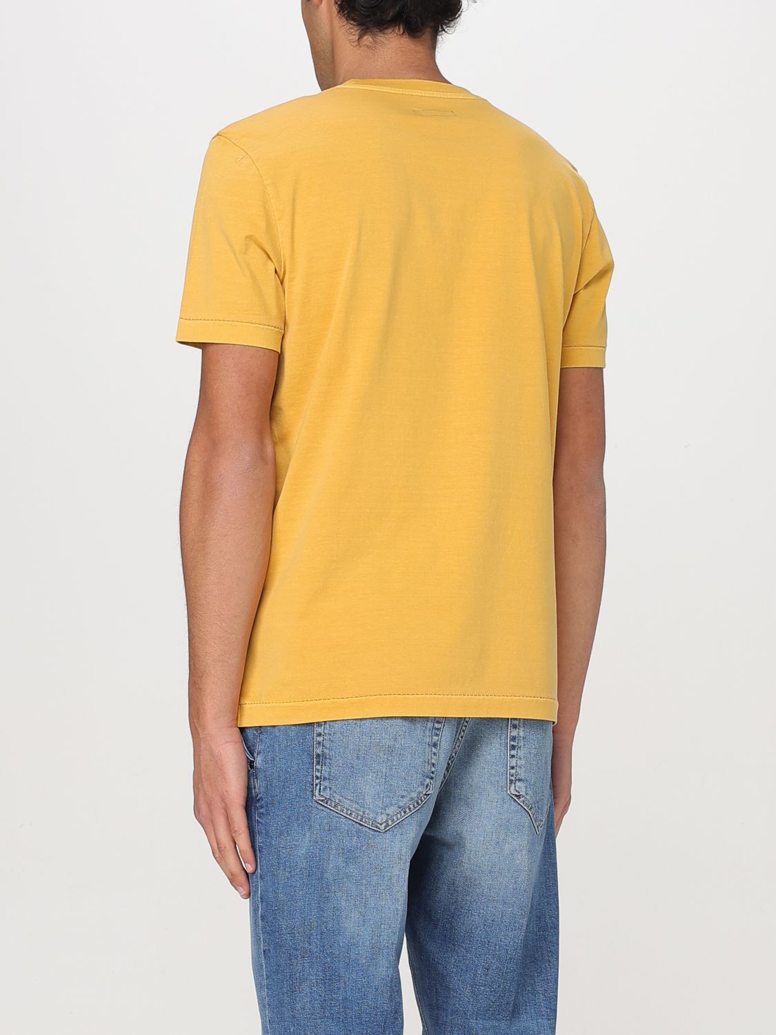 T-Shirt Men color Yellow