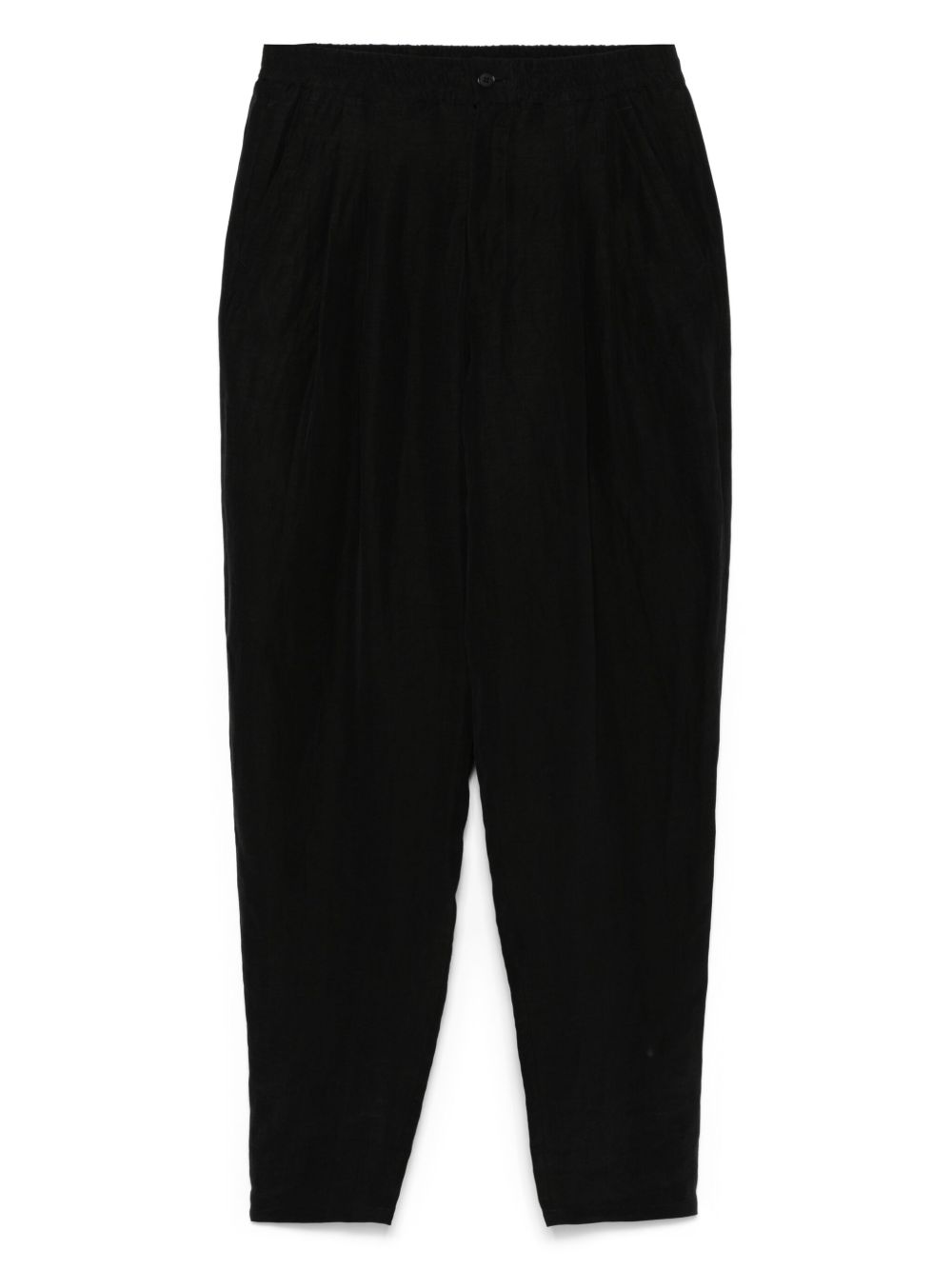 Giorgio Armani pleated trousers - Black