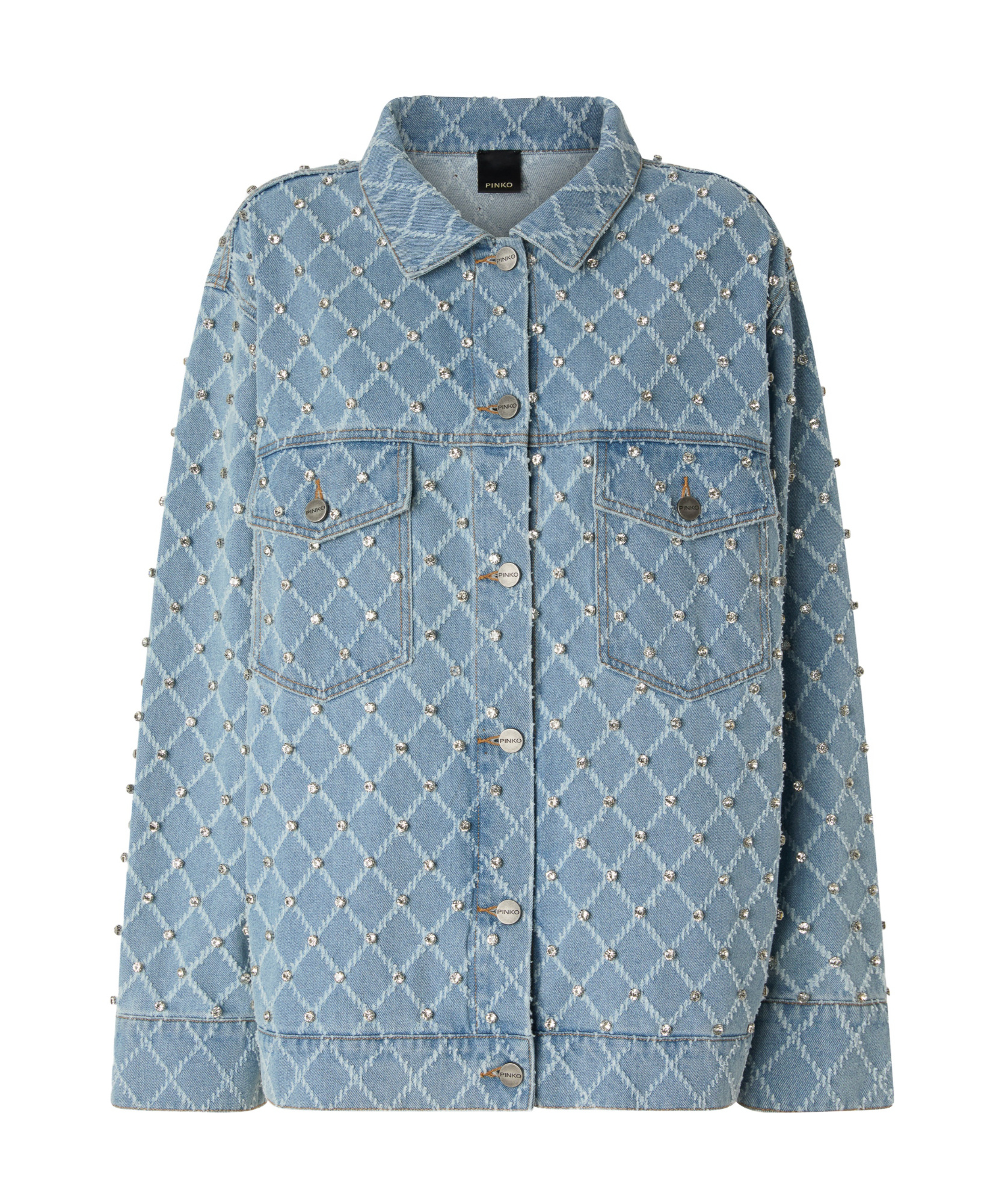Studded Buttoned Jacket