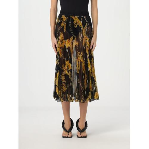Chain Couture midi skirt - Black