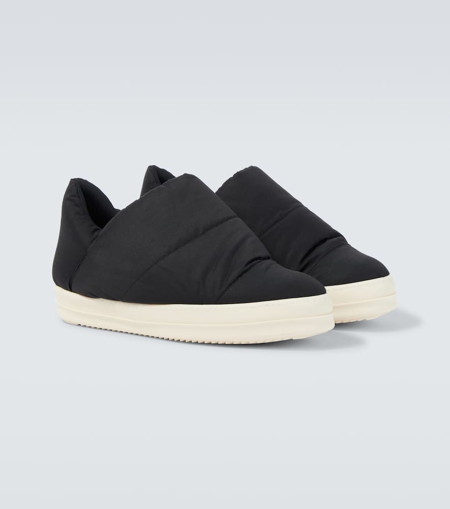 Puffer slip-on shoes